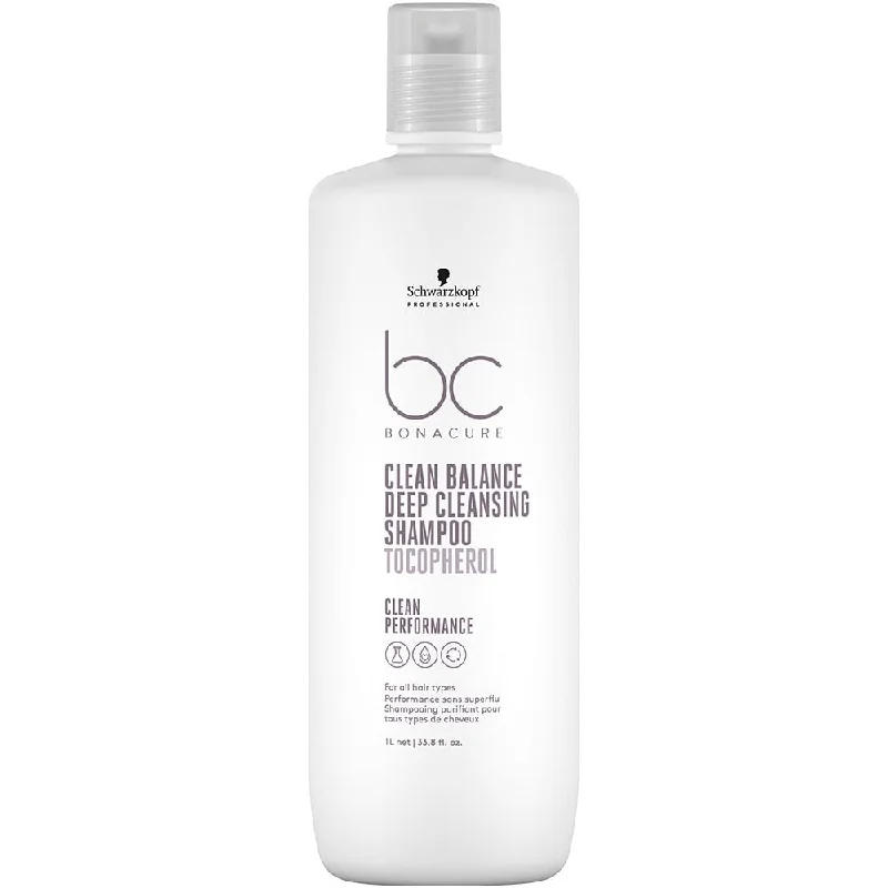 Schwarzkopf Bonacure Clean Balance Deep Cleansing Shampoo 1000ml