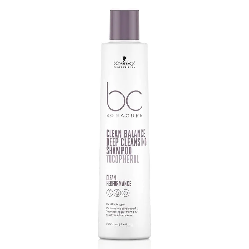 Schwarzkopf Bonacure Clean Balance Deep Cleansing Shampoo 250ml