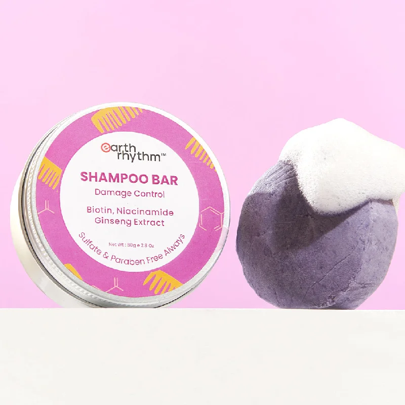 SHAMPOO BAR WITH BIOTIN, NIACINAMIDE & GINSENG EXTRACT