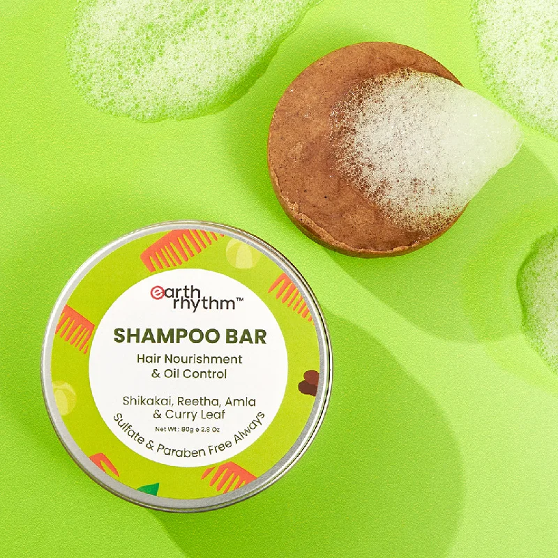 SHAMPOO BAR WITH SHIKAKAI, REETA, AMLA & CURRY LEAF