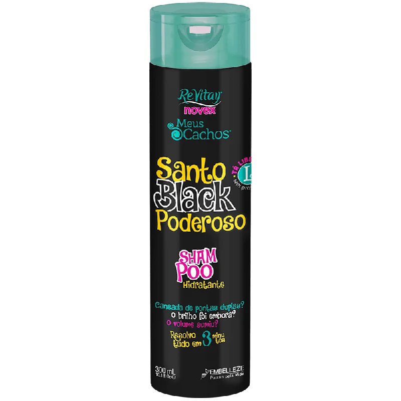 Novex Shampoo My Cachos Santo Black Powerful 300ml