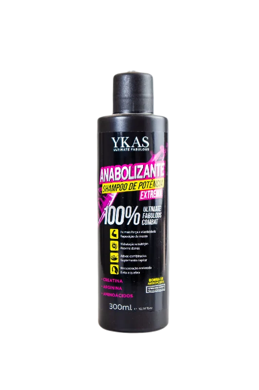 Ultimate Fabulous Combat Hair Anabolic Shampoo Extreme Power 300ml - Ykas