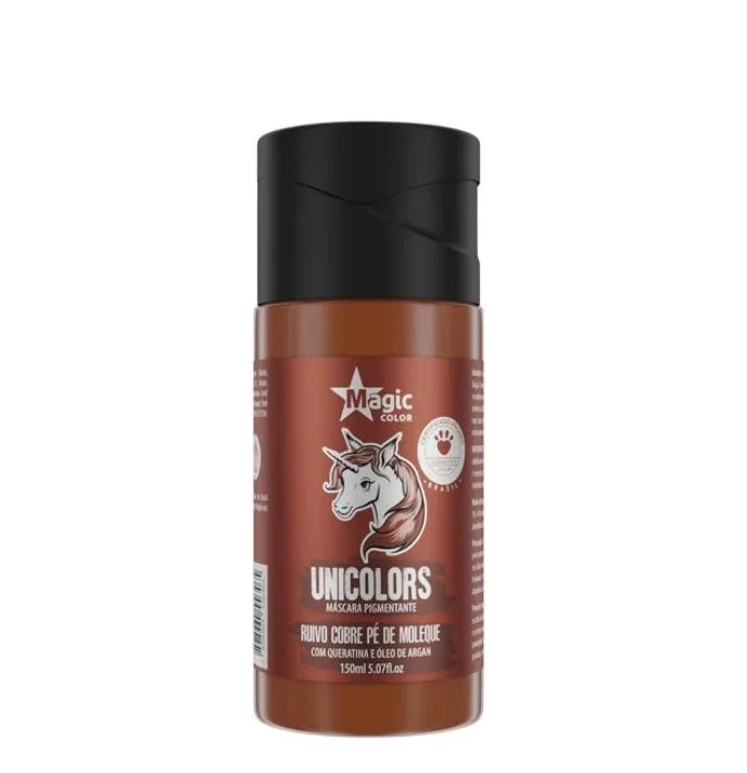 Unicolors Pé de Moleque Copper Redhead Pigmenting Mask 150ml - Magic Color