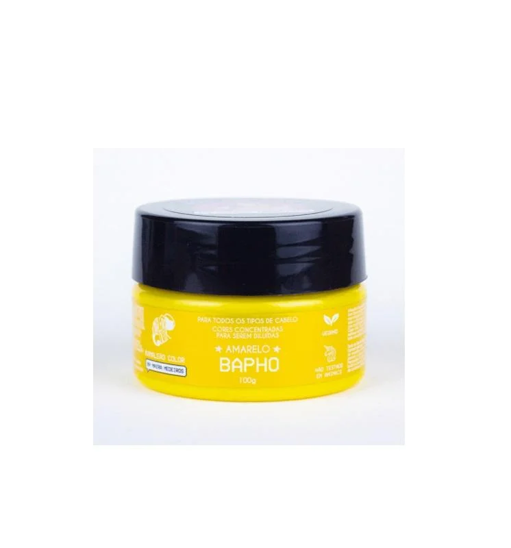 Yellow Amarelo Bapho Tinting Maíra Medeiros Mask 100ml - Kamaleão Color